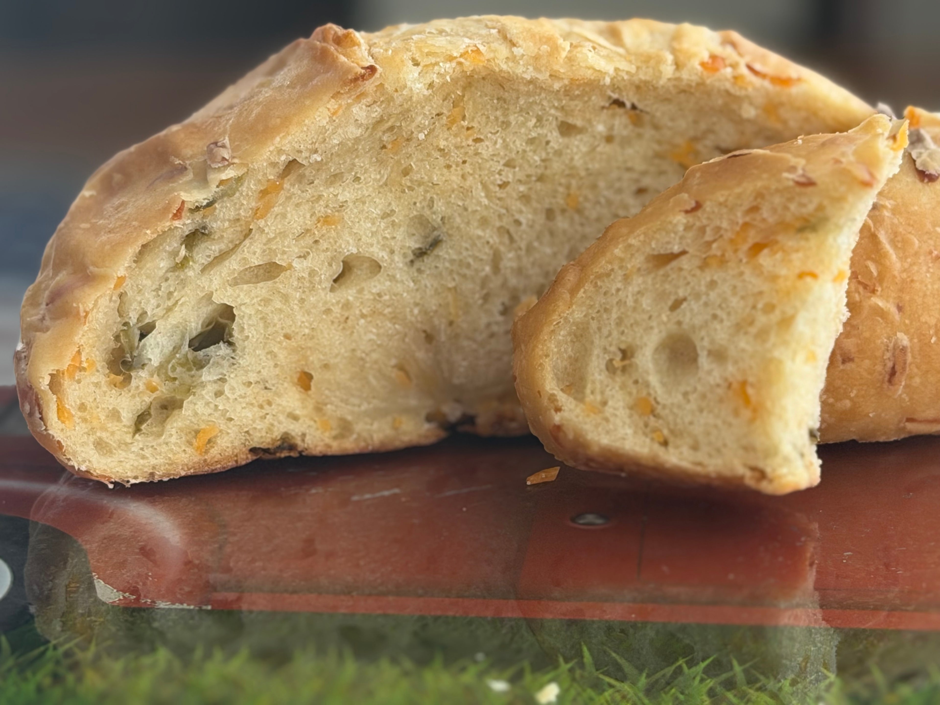 Jalapeño Cheddar Sourdough Bread