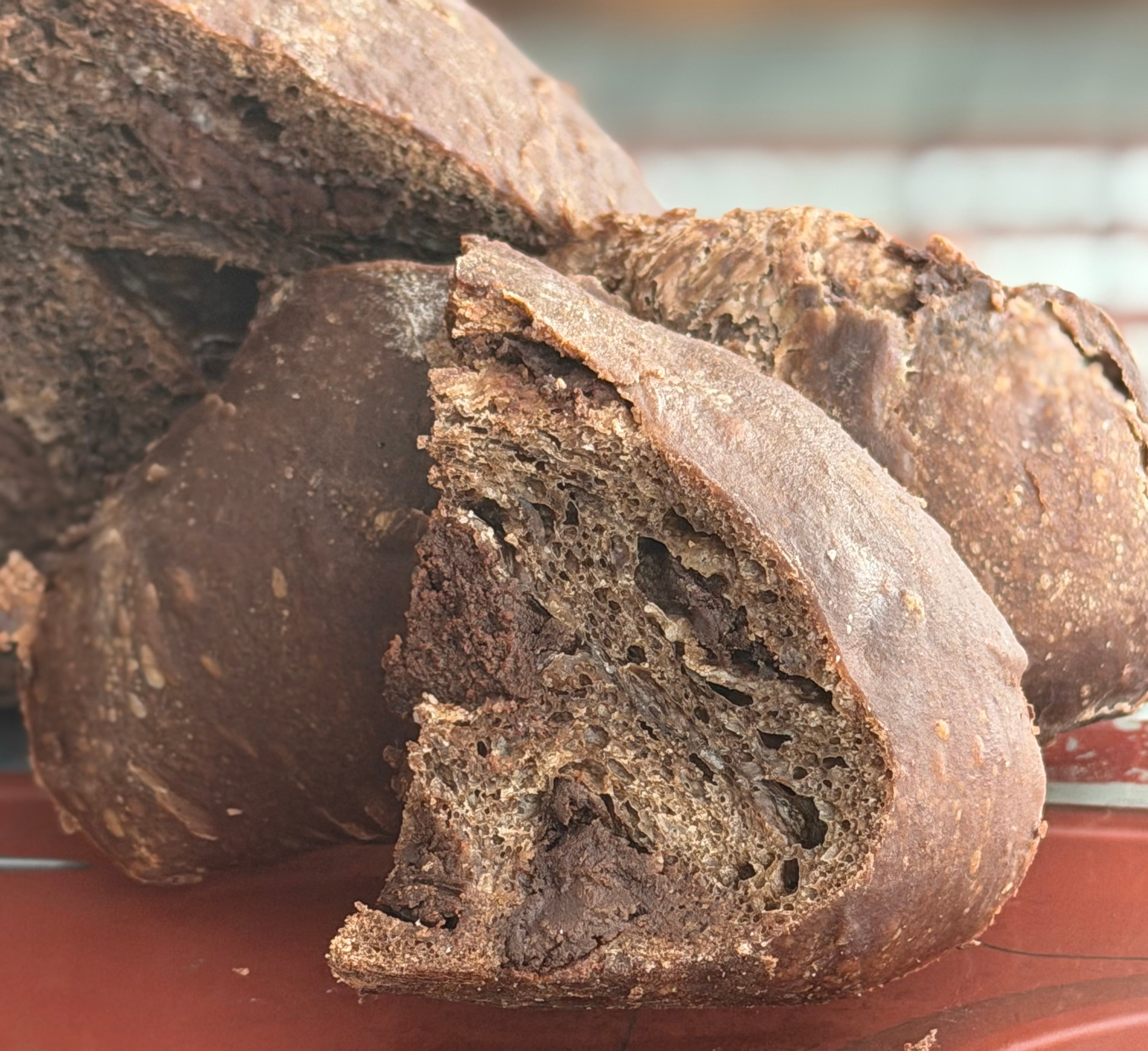 Double Chocolate Chip Espresso Sourdough Bread