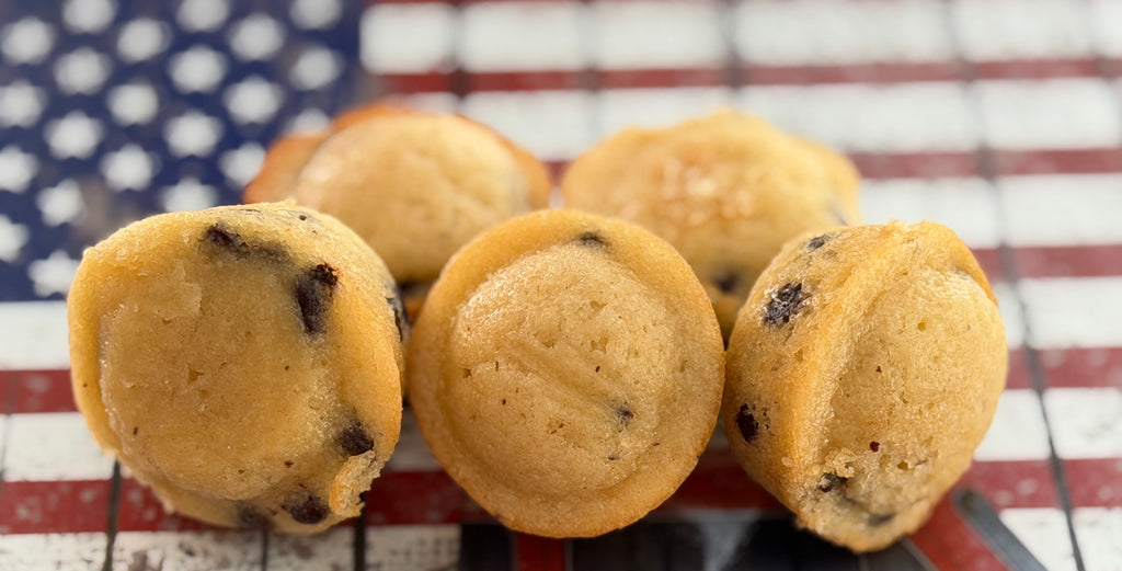 Sourdough Chocolate Chip Mini Muffins