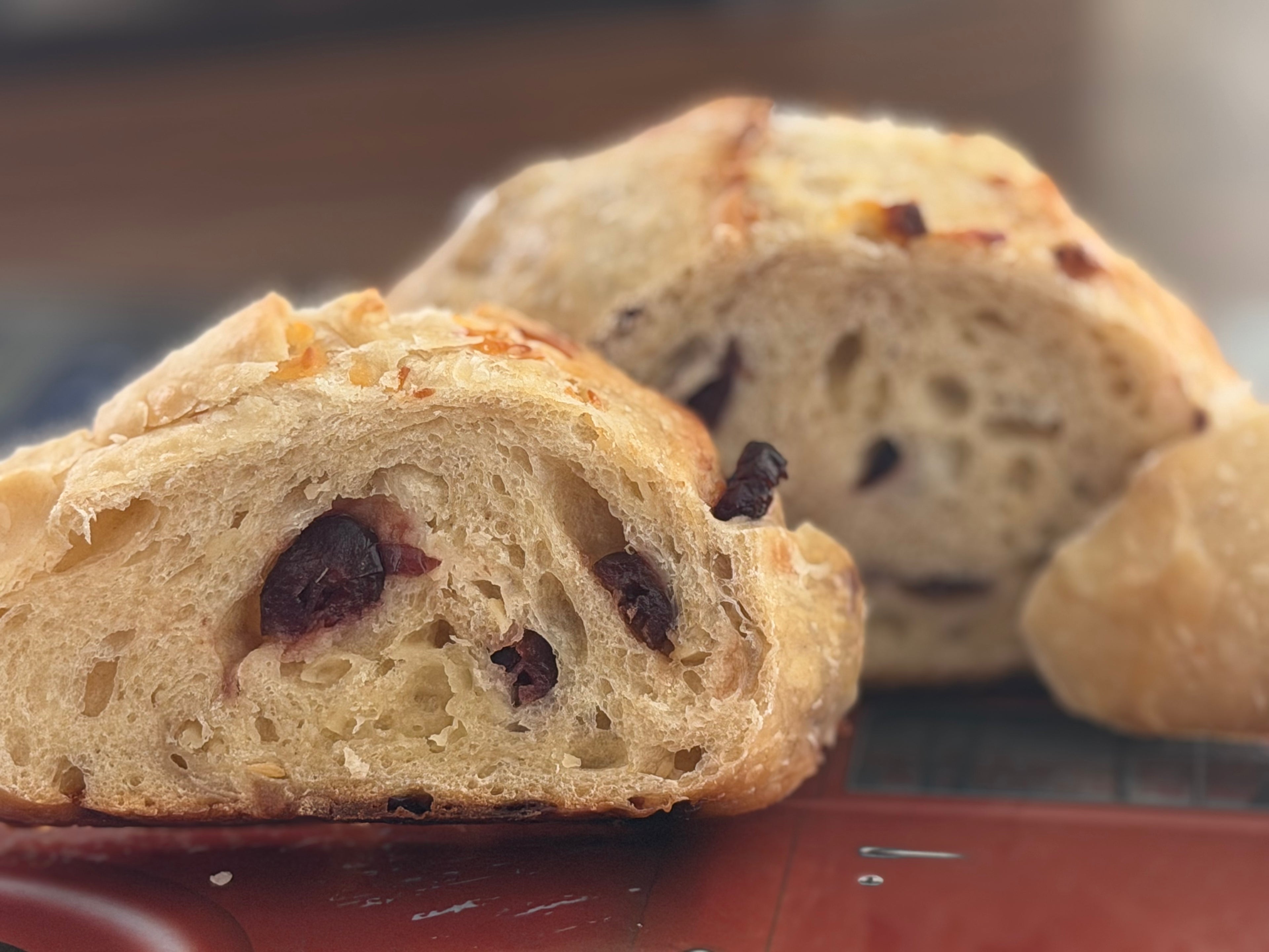 Cranberry Pepper Jack Sourdough Bread